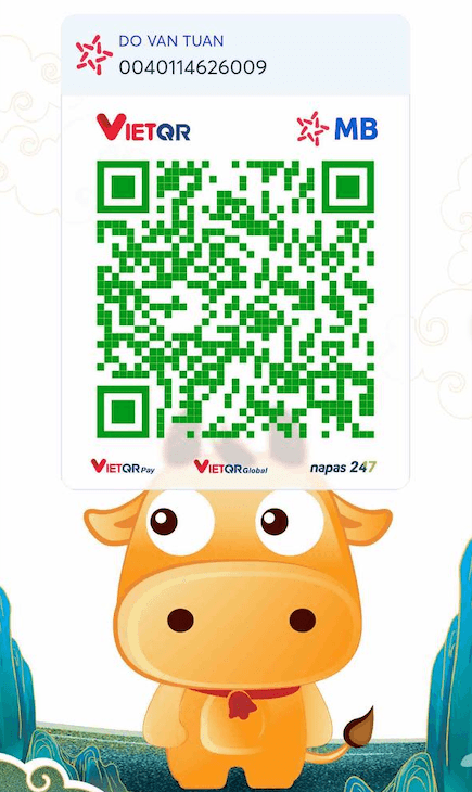 Mã QR chuyển khoản MB Bank của Nhà Trai